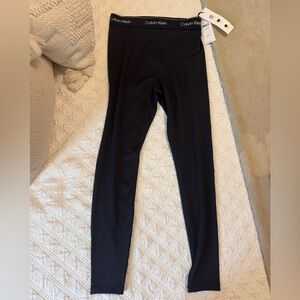 Calvin Klein Black Leggings Essential Bottoms
